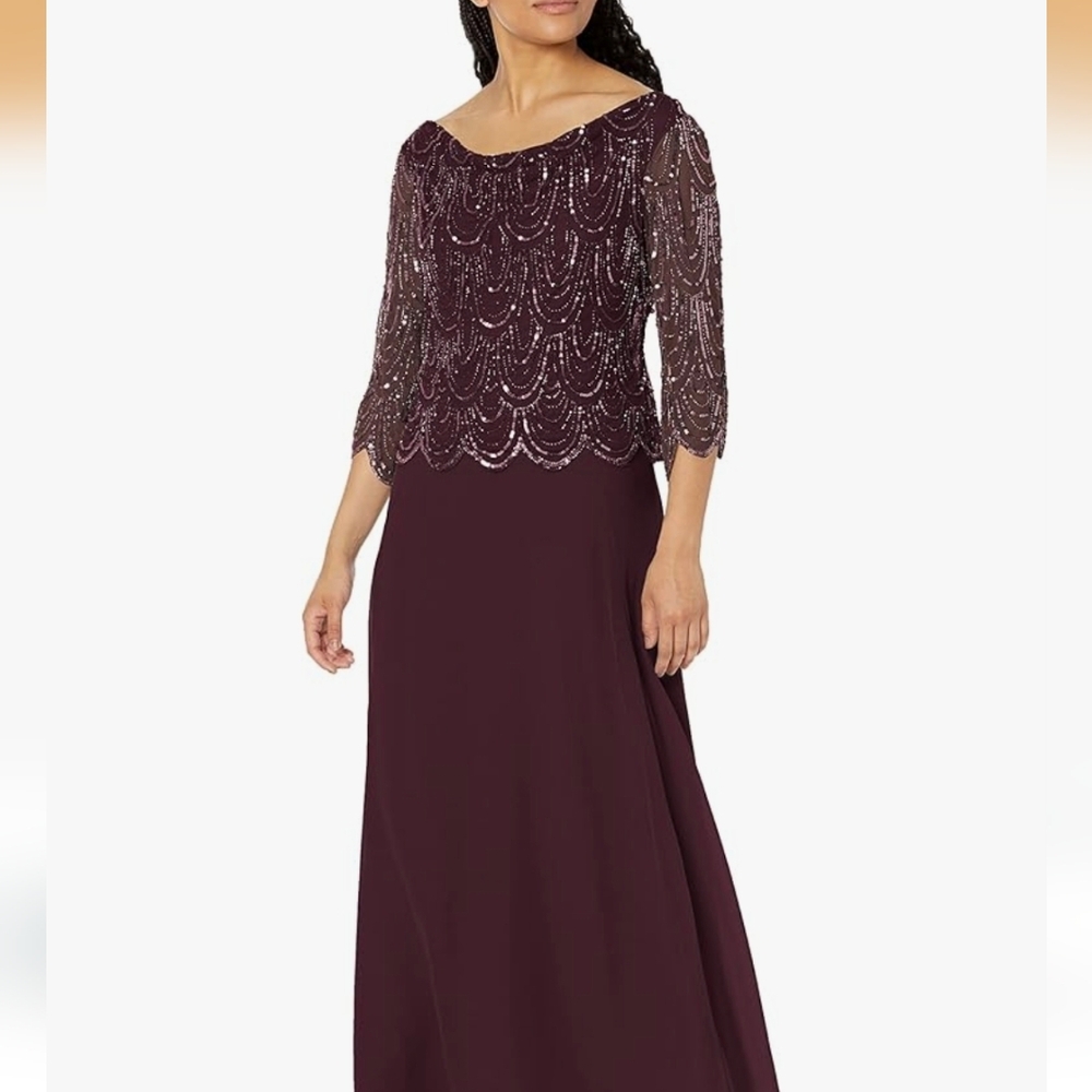 BNWT J Kara Womens Size 14P Gown